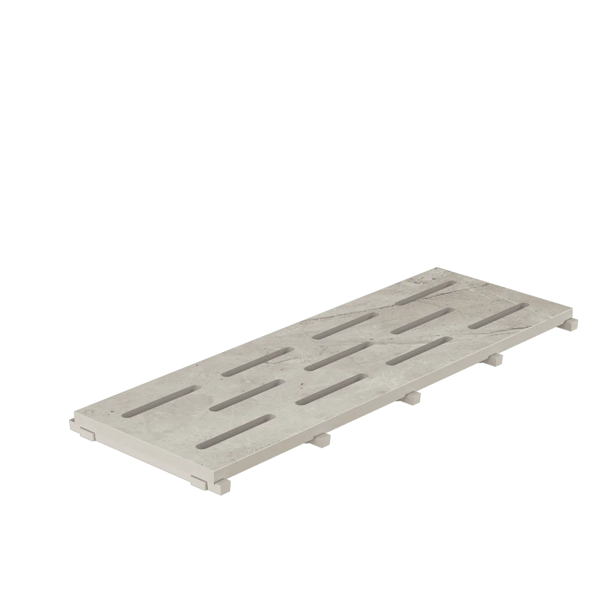 Beige Stone Porselen Monoblok Izgaralar