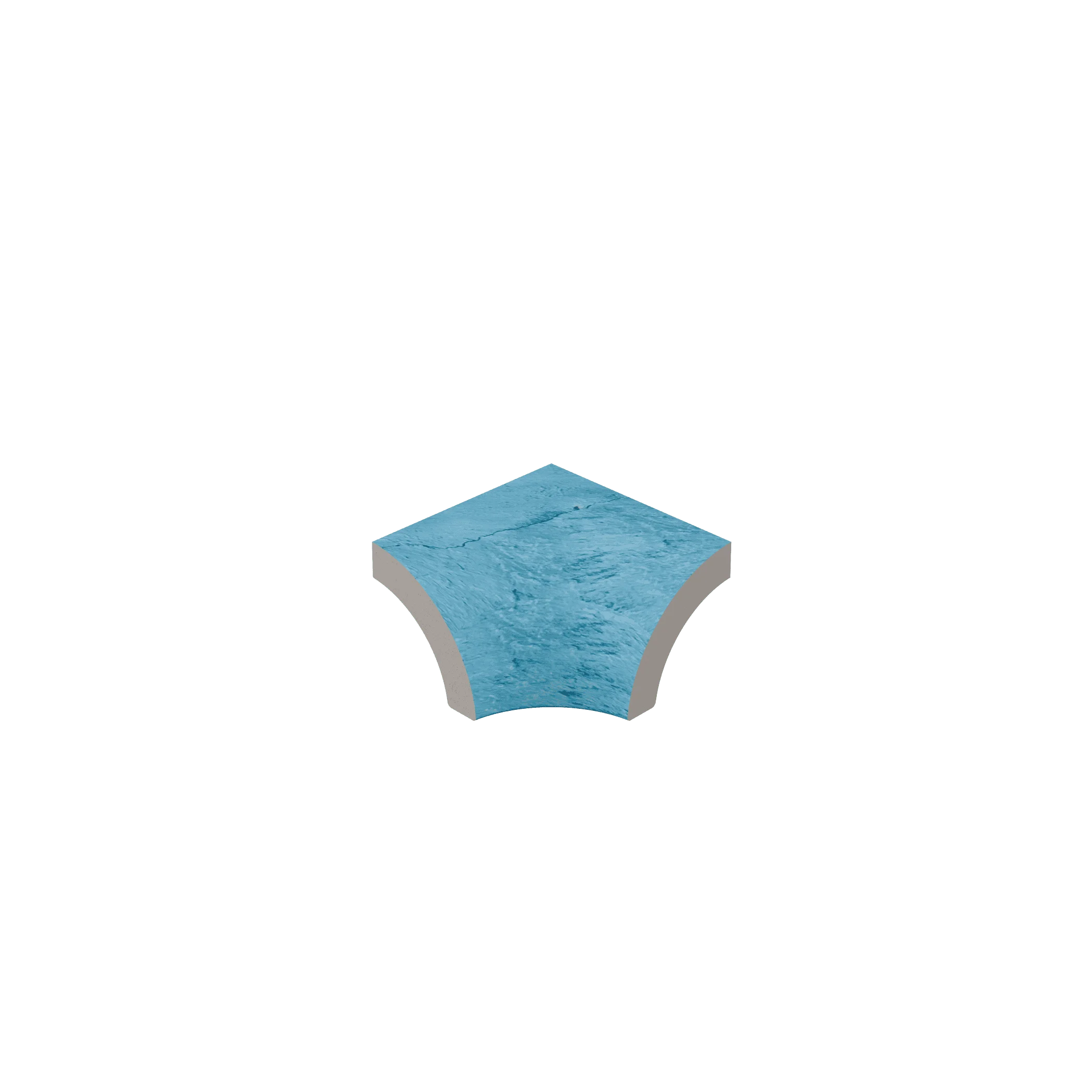 Serapool Blue Bead Disbukey Ayak