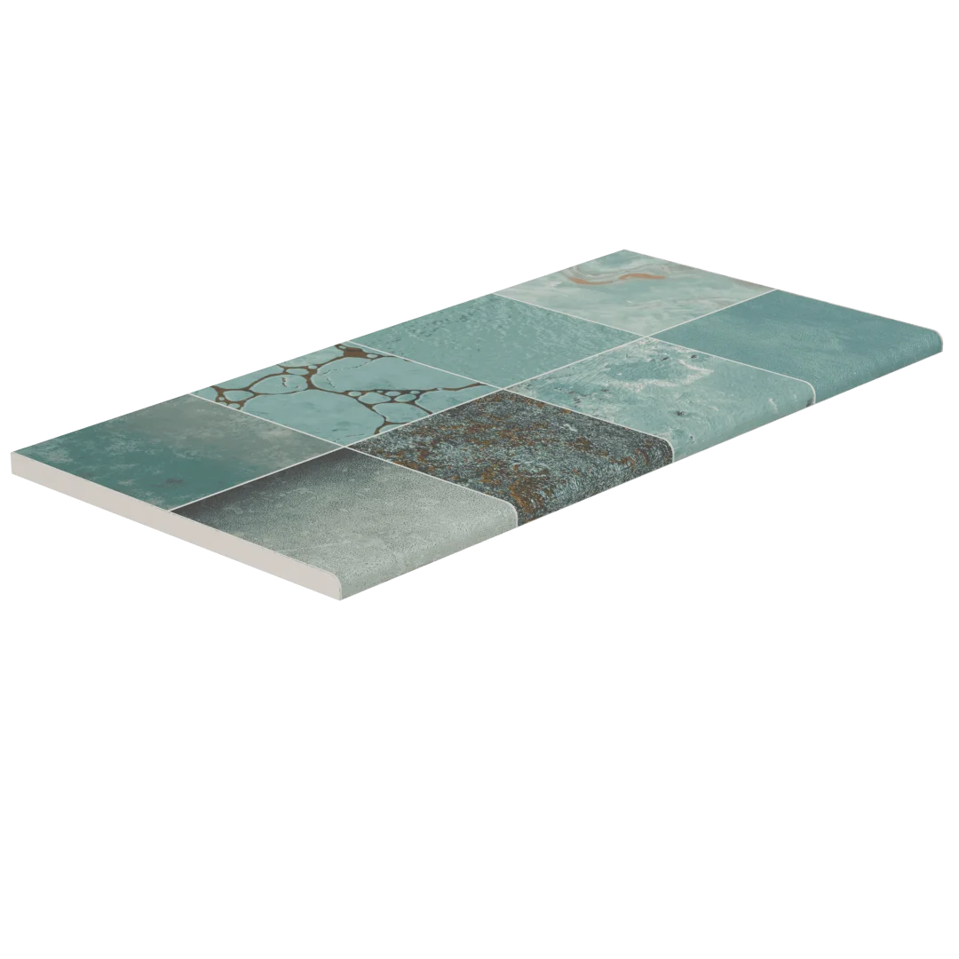 Serapool Piazza Turquoise TEK-Infinity Karo Tek Bitis