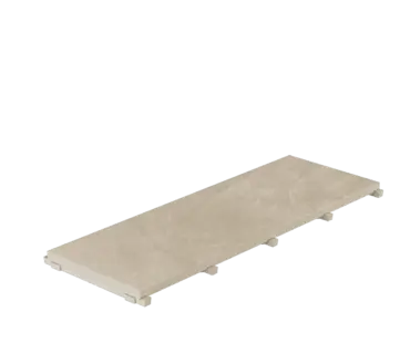 Pool Garden Beige Porselen Monoblok Hidden Izgaralar