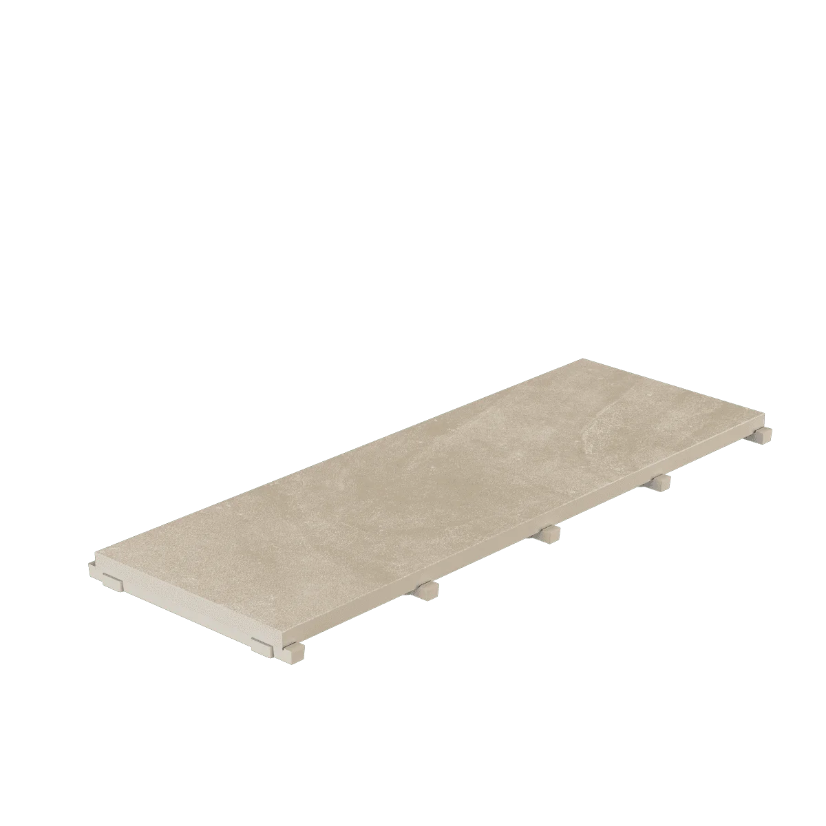 Pool Garden Beige Porselen Monoblok Hidden Izgaralar