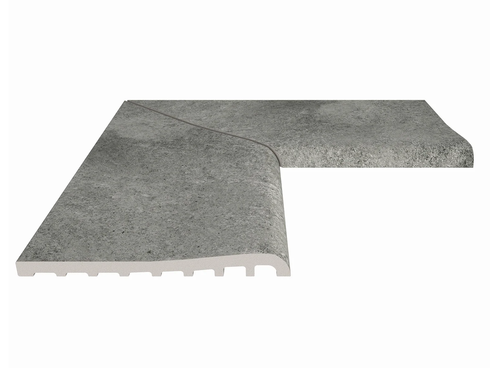Pool Garden Grey Porselen Flat Tutamak 90° Ic kose