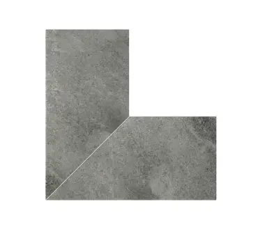 Pool Garden Grey Porselen Monoblok Tutamak 90° Dis kose