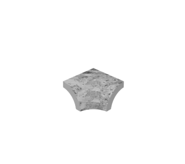 Serapool Relax Ceppo Terrazo Grey Disbukey Ayak 4x4 cm