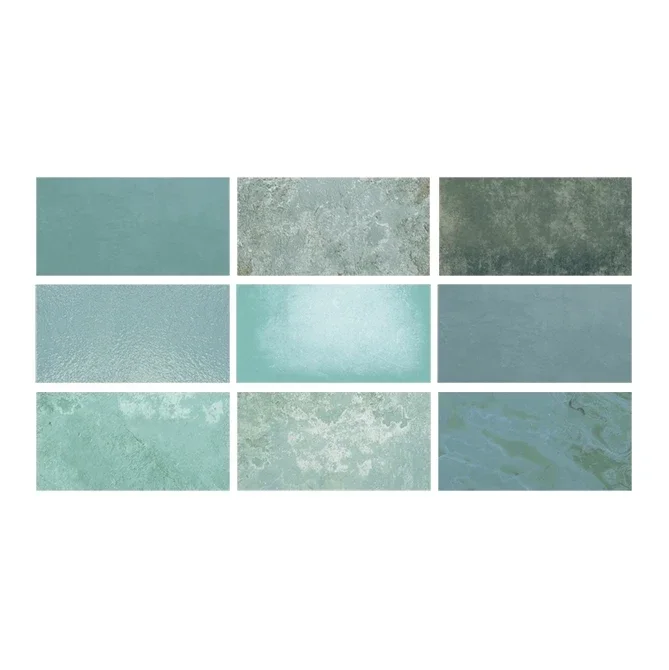 Serapool Relax Green Mix Havuz Ici Porselen Karo