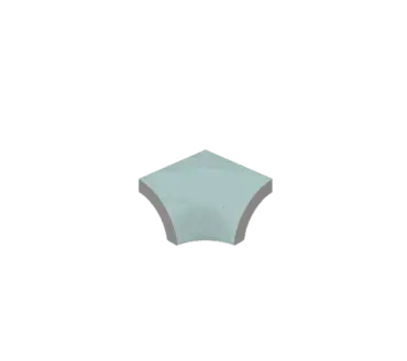 Serapool Relax Pastel Turquoise Disbukey Ayak 4x4 cm